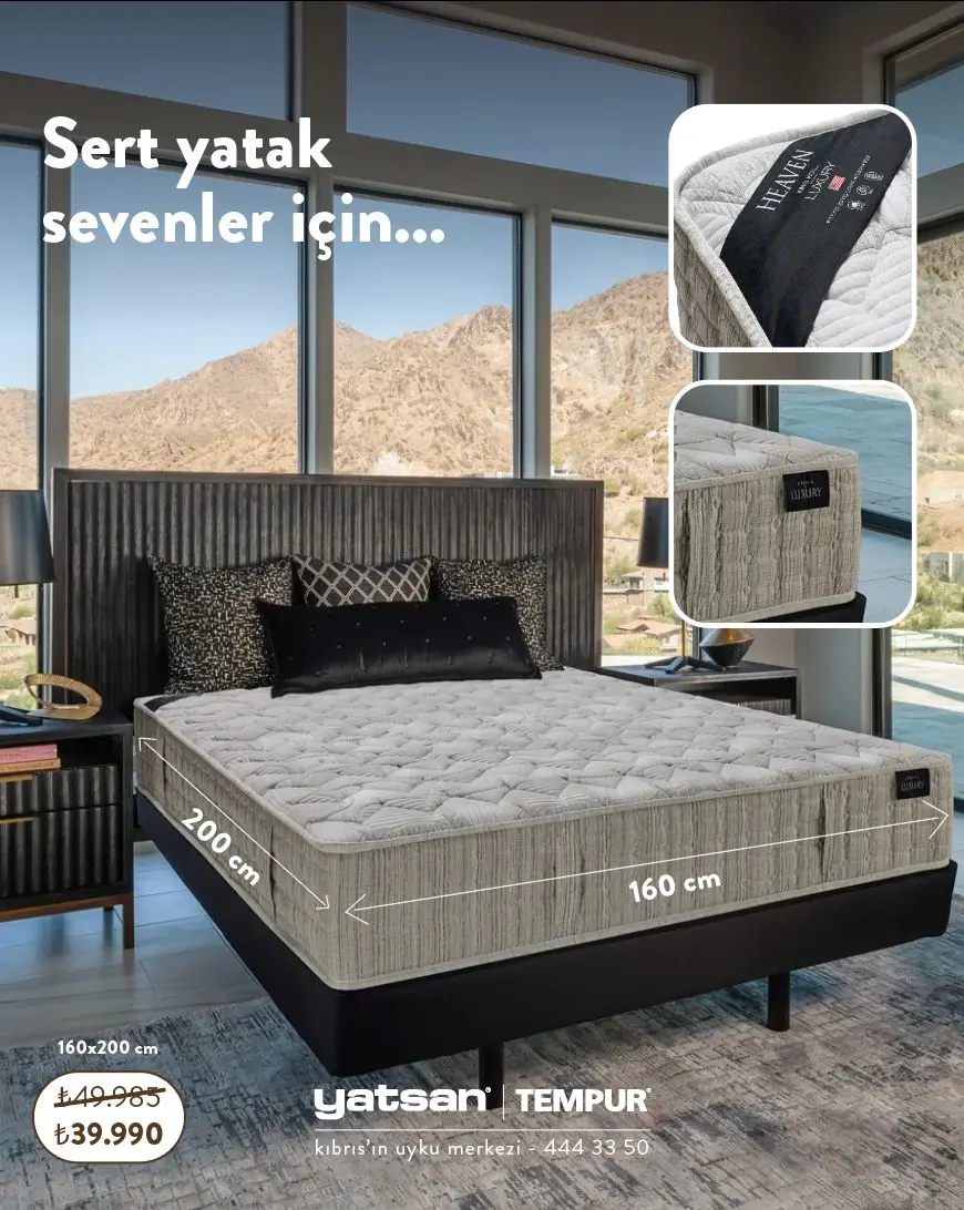 King Koil Luxury Heaven Firm Yatak — %20 indirim
